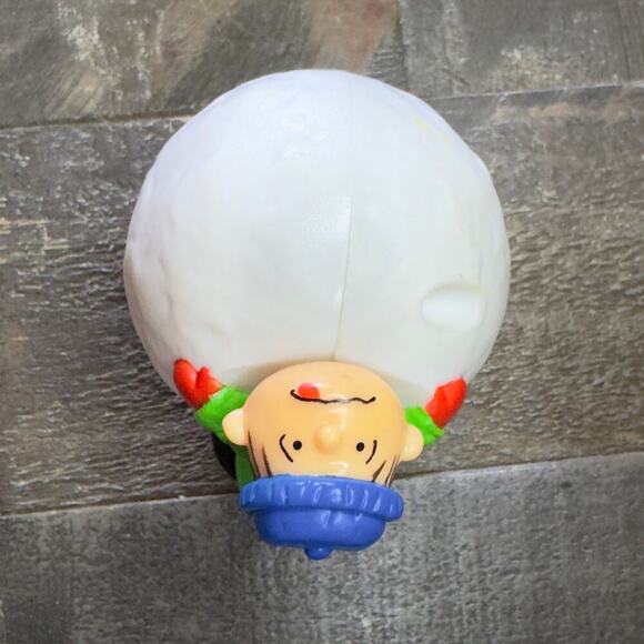 2005 CARL'S JR. "40 YEARS A CHARLIE BROWN CHRISTMAS" LINUS GOIN' FOR A SPIN TOY - Picture 4 of 7